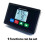 10-55V 20A PWM Speed Controller LCD Digital Display 0- Adjustable  Motor Governor Voltmeter Ammeter 24V 36V 48V 4
