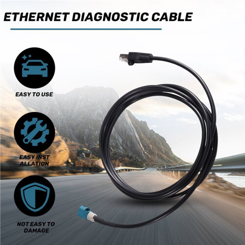 2026 Car Diagnostic Cable Ether-Net for Toolbox for  for Model S/X 1