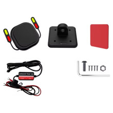 BSD01 Motorcycle BSD Safety System 24GHz Blind Spot Detection IP67 LED