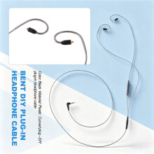 MMCX zu 3,5mm Soundbuchse Kopfhörerkabel Ersatz 120cm für SE215 SE315 SE425 SE535 SE846 für UE900 VJJB N1