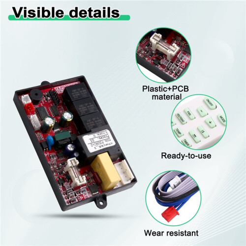 PG528 Air Conditioner Control Board Cooling/Heating+Display Only for Fixed-Frequency Wall-Mounted Air Conditioners