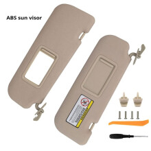 1 Pair Sun Visor L+R Sunvisor OE 85210-3X040-TX 85220-3X0XX-TX for Avante MD / MD 2011-2013 Beige