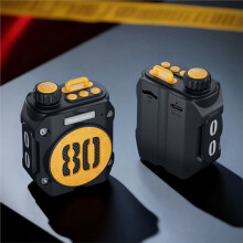 Portable Speaker Outdoor Mecha Style Hifi Sound Music Box Type-C Wireles Music Player with TF Card Slot A