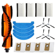 For ABIR K30 K20 Robot Vacuum Cleaner Parts Main Side Brush Filter Mop Cloth Rags Dust Bags Replacement Accessories
