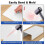4Pack White ABS Plastic Sheet 12" X 16" X 1/8" 3MM Tensile ABS Moldable Plastic Panel for Crafts, DIY, Signs 3