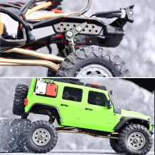 Kit di Estensione Droop Flex In Lega di Alluminio con Alta Articolazione e Clearance per 1/30 RC Crawler per Axial SCX30 B