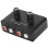 Stereo Switcher  Volume Control Box 3.5mm Volume Control Box Balance Adjuster Small Attenuator Knob  Volume 2pc 1