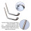 Handlebar Clamp Mount Kit for Monkey with Bakelite Screws A Pair of Handlebars 5