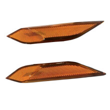 Luces de Indicador de Señales de para Automóvil, Luces de Marcador Lateral Frontal para 958 Cayenne 2011-2014 95863107100 95863107200