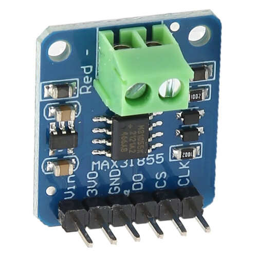 Module MAX31855 3V à 5V Entrée Interface SPI de Haute Précision Type K Module de Thermocouple Large Plage de Mesure 1