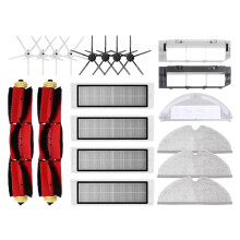 Replacement Parts for S5 S50 S51 S55 S6 S60 S6 Pure Vacuum HEPA Filter Mop Cloth Side Main Brush