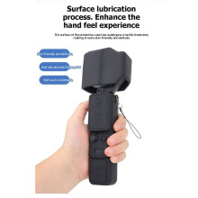 Étui en Silicone pour pour Osmo Pocket 4 Pro : Protection Intégrale, Résistant Aux Rayures, Bleu