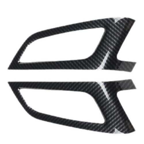 2Pcs Center Control Panel Air Vent Trim Covers Both Sides ABS Carbon Fiber Pattern for  Focus MK3 2012-2018