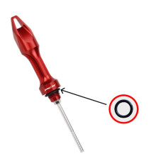 CNC Alluminio Dipstick per PCX 125 150 160, Tappo A Vite per Misuratore di Livello Olio Rosso