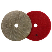 4" Diamonds Polishing Pad Electorplated Diamonds Sanding Discs Abrasives Tool Glass Metal Stone Grinding 200