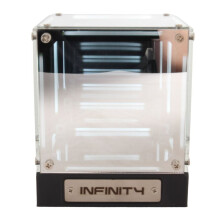 Hypercube LED Box DIY Wireless Table Light Figure Display Case 4D Box Abyss Tunnel Ornament White Light