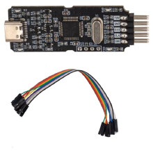 ST-Link V2.1 Depurador, Descargador, Programador y Grabador (USB A TTL Puerto Serial Microcontrolador)