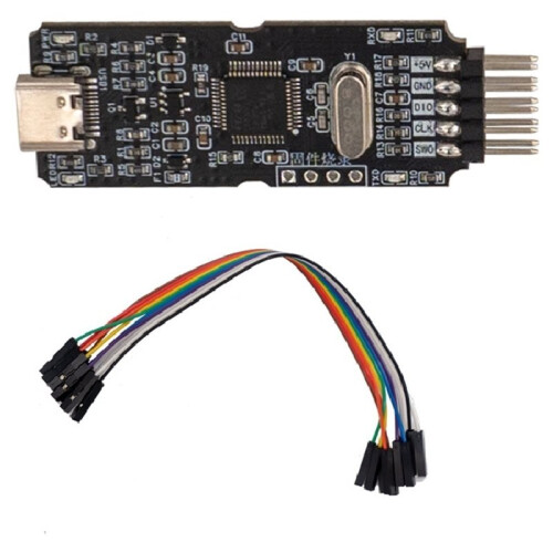 ST-Link V2.1 STM32 Debugger, Downloader, Programmer, and Burner (USB to TTL Serial Port Microcontroller)