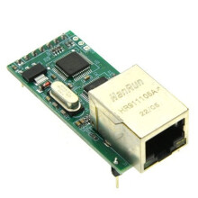 Módulo Convertidor TTL A Ethernet USR-TCP232-T2 Serial UART A Red RJ45 para Comunicación Remota Industrial