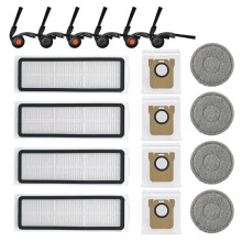Für Mijia 6 Pro PV21CN / 6 Max PV11CN Roboterstaubsauger Teile Seitenbürste Filter Wischmopp Staubbeutel Ersatzkit
