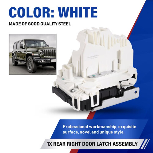 68282960AA Rear Right Passenger Side Door  Assembly for   Gladiator W/Speed Sensitive Power Locks 1