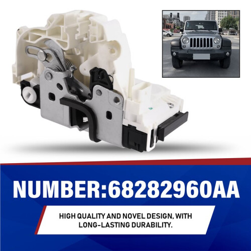 68282960AA Rear Right Passenger Side Door  Assembly for   Gladiator W/Speed Sensitive Power Locks 2