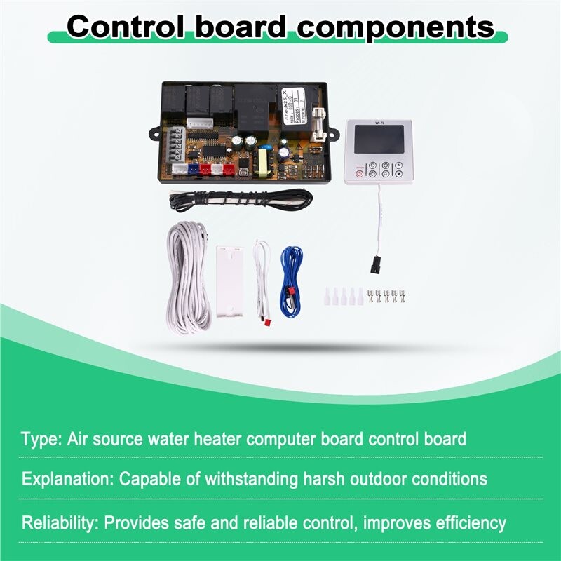 Pc Water Radiator Air Source Water Heater Control Board Household Universal Heat Pump ...