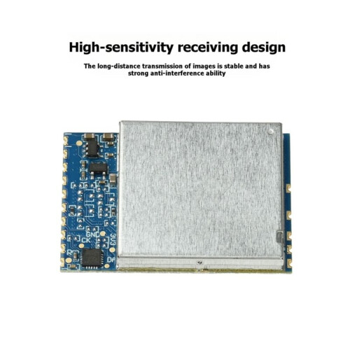 FPV Video Receiver Module RX7264 FPV Video Receiver Module 6110-7210MHz Wireless Transmission RF Signal Processing 1