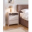 Beliani 2 Drawer Bedside Table DORRIGO Light Beige 2