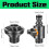 Rain Spigot Kit - Durable 1/2" Quarter Turn  Valve 6