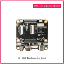 For Raspberry Pi CM5 Tiny Expansion Board with CNC Aluminum Case Support OpenWrt 4G with WiFi USB OTG