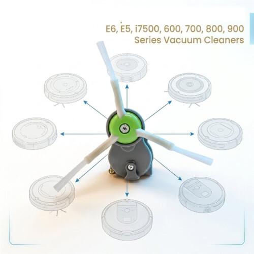 Side Brush Motor Unit Module Compatible Replacement for  500 600 700 800 Full Series Combo 10 Max Robot Vacuum 2