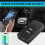 Glove Box USB HUB Adapter for  Model 3/Y/YL Car Console USB Expansion Dock, Multi-Port USB Expander Hub Accessory 4