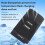 Glove Box USB HUB Adapter for  Model 3/Y/YL Car Console USB Expansion Dock, Multi-Port USB Expander Hub Accessory 5