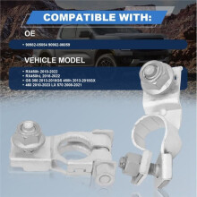 Battery Terminal Clamp Positive & Negative Pole Auto Car Screw Connector for 90982-05054 90982-06059