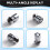 M2DZ1A043A NEW Front & Rear Locking Lug Nut Kit for  Bronco 2021-2026 10
