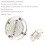 3pcs Gold-Plated MWO Polarized Optical Disc Lakhovsky Disc Multi-Frequency Oscillator Diameter 2.5cm 2