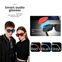 AI Audio Glasses Touch to Color Changing IP65 AI Translation Sunglasses Noise-Reducing HD Call Music