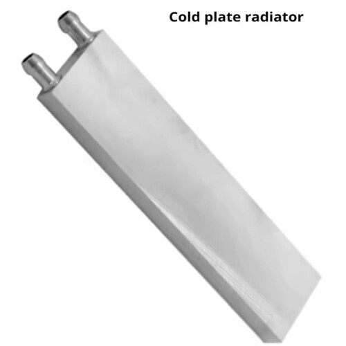 Aluminium CPU Radiator Koeler Processor PC Laptop Heatsink, CPU GPU Waterkoeling Blok 40mm 2