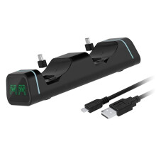 Dual Dock Charging Station Handle Controller Charger Stand Station for Series X/S/ PS5 Charging Holder for