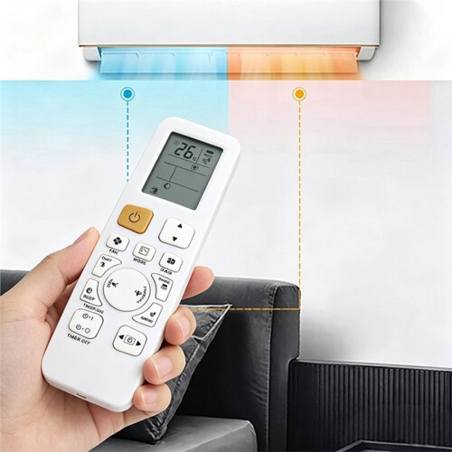 Replace 3P537588-4A A/C Remote Control for  Air Conditioner Cooling and Heating Function 1