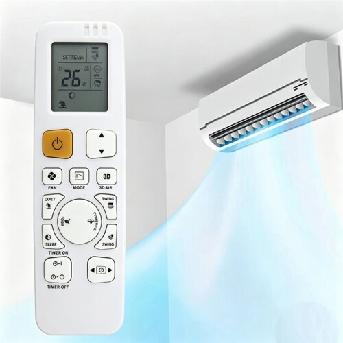Replace 3P537588-4A A/C Remote Control for  Air Conditioner Cooling and Heating Function 2
