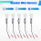 5Pcs for Metra 72-8110 Speaker Wire Harness Adapter for , for  Select Vehicles 2