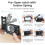 AMAGISN Utility Plastic Cage for  Osmo Action 6 Protective Case Quick Release Protective Frame Case Camera Accessories 10
