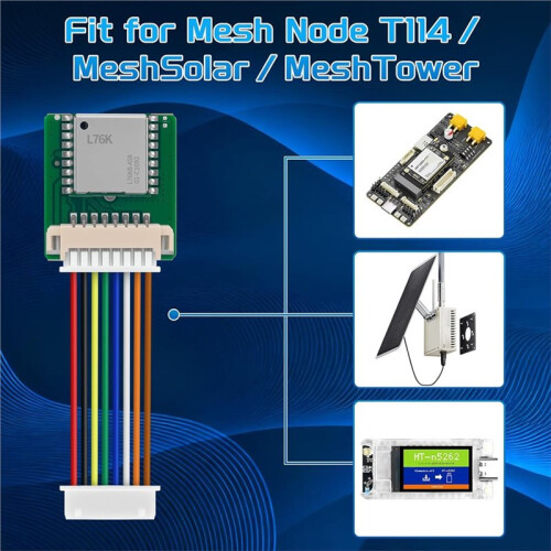 L76K GNSS GPS Module for ESP32 LoRa V4 Mesh Node ,for Drone Flight Controller Antenna Tracker Receiver 2