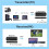 Wireless Video Transmitter -Compatible HD Receiver Extender Display Dongle for Monitor Projector 7