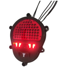 Luz de Freio Traseira 65Led para  H1 M35 M998 Lente Vermelha Luz Alta e Baixa