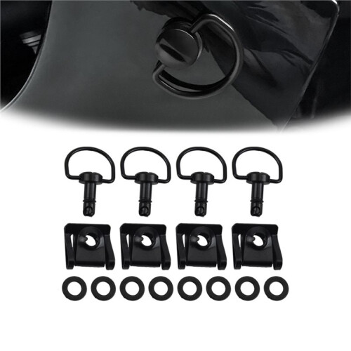 1/4" 17mm Motorcycle Quick Release Turn Button Race Fairing Fastener Kit for      A