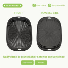 TM7 Steaming Basket Insert Food Grade Steamer Tray Steaming Bowl Accessory for Multi Cooker Food Processor Accessories
