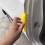 2-Piece Car Dent Repair Right Angle Pull Row Set Nylon Pull Buckle Pit Auto Body Hail Ding Tool Kit Repair Accessories 2